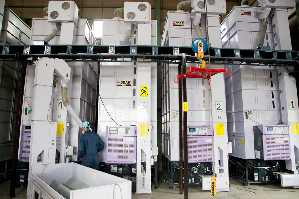 家倉のお米ができるまで